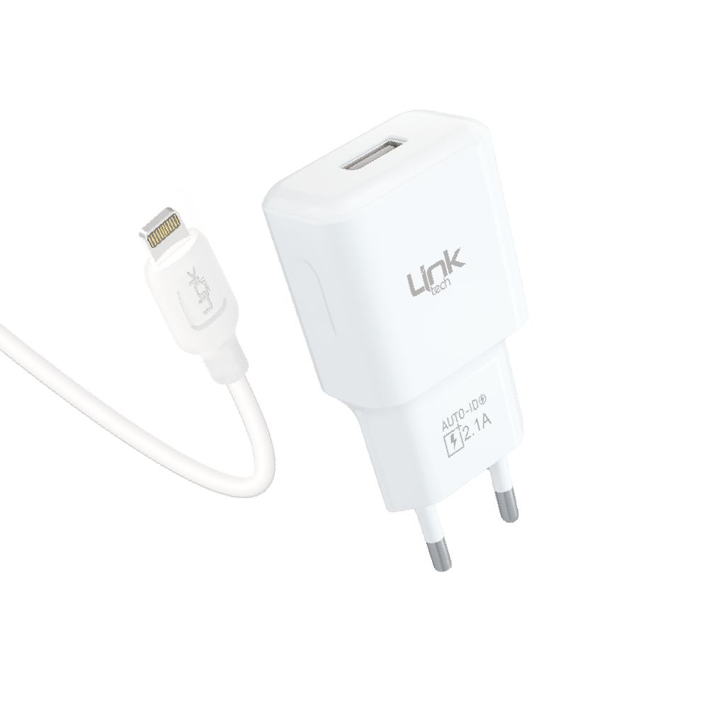 LİNKTECH T442e Strong  2.1A USB Lightning Kablolu Şarj Aleti