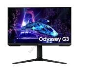 SAMSUNG LS24DG302EUXUF Odyssey G3 24'' LED 1ms 180Hz 1920x1080 FullHD HDMI DP (Vesa) HAS Pivot AMD Free Siyah Monitör